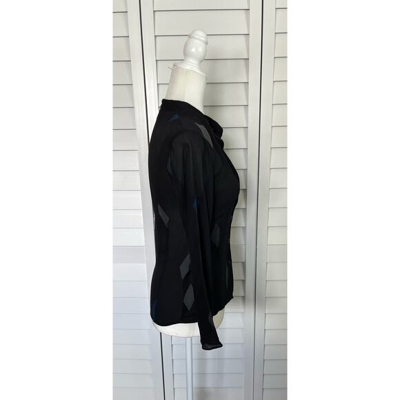 Vintage Finity Studio Silk Blouse - Picture 3 of 9